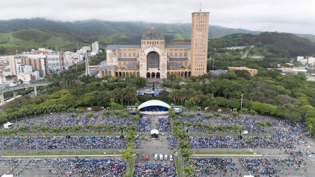 Imagem MISSA SOLENE ROMARIA DO TERCO DOS HOMENS 2026 do artigo “Um verdadeiro cenáculo”, diz Dom Orlando em Missa na Romaria do Terço dos Homens