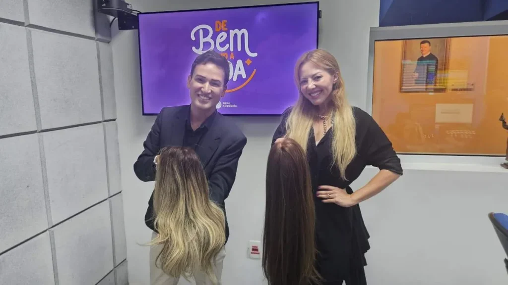Imagem Luiz Crispim no De Bem com a Vida do artigo Cabelo e autoestima: próteses capilares e a saúde emocional