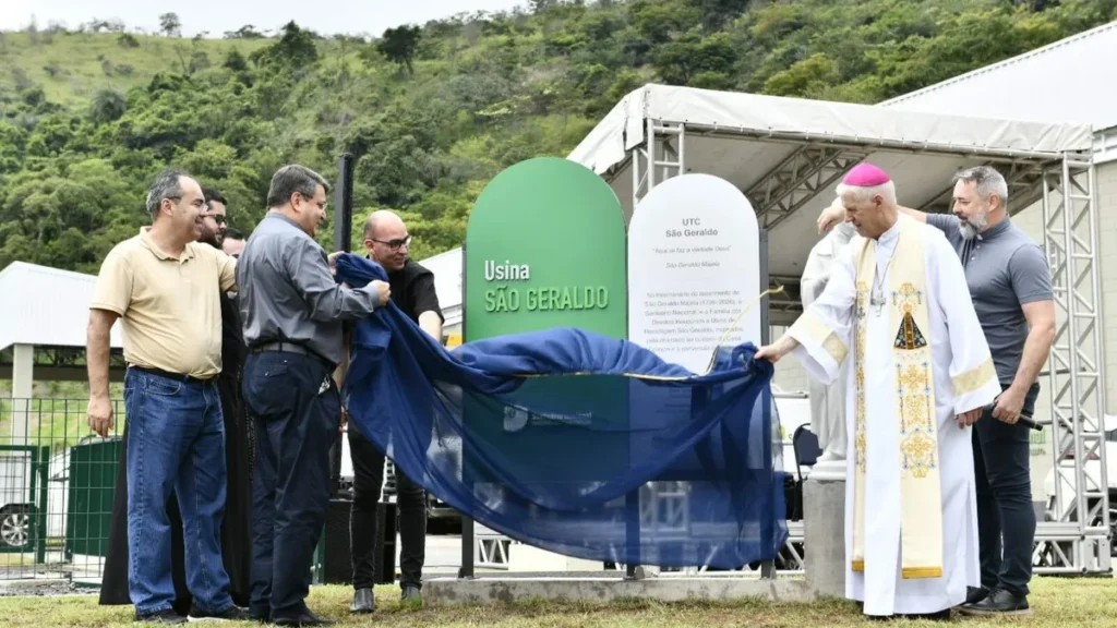 Imagem Inauguracao da Usina Sao Geraldo do artigo Veja como foi a inauguração da Usina de Reciclagem São Geraldo