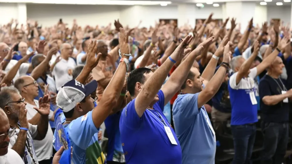 Imagem Encontro de Diretores Espirituais ecoordenadores de grupos do Terco dos Homens 2026 do artigo Encontro de Diretores Espirituais fortalece a unidade e a missão