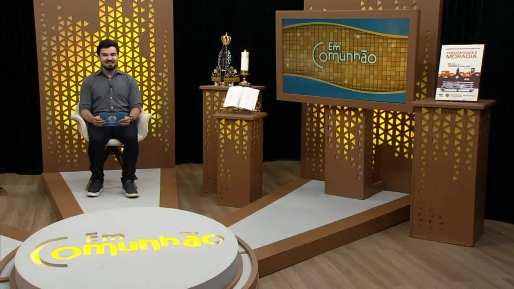 Imagem Irmao Marco Lucas apresenta especial Em Comunhao 2 do artigo TV Aparecida abre reflexão sobre Moradia Digna no programa Em Comunhão