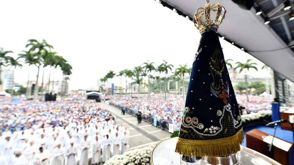 Imagem Missa Campal Terco dos Homens 2025 do artigo O Terço dos Homens e a devoção à Nossa Senhora Aparecida