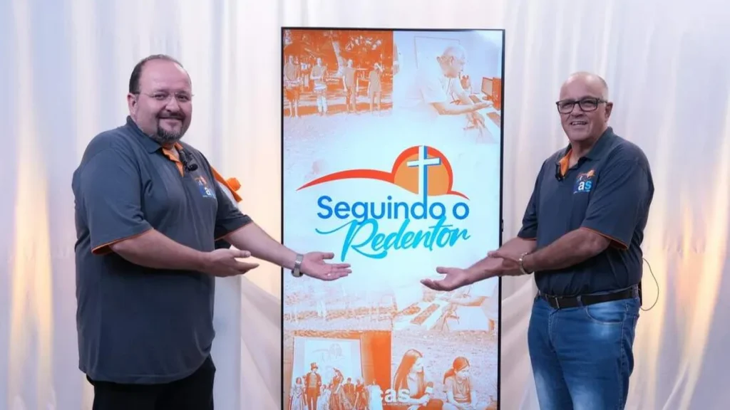 Imagem Seguindo o Redentor Irmao Joaquim e Padre Joao Batista do artigo “Seguindo o Redentor” traz expectativas e projetos do CAS para 2026