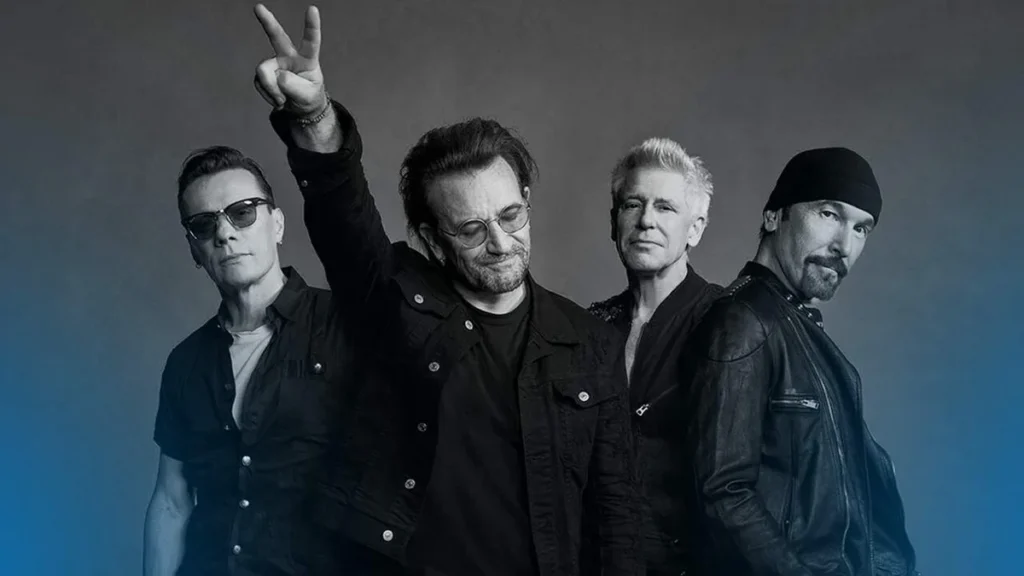 Imagem U2 do artigo U2 lança EP surpresa e marca retorno de Larry Mullen Jr.