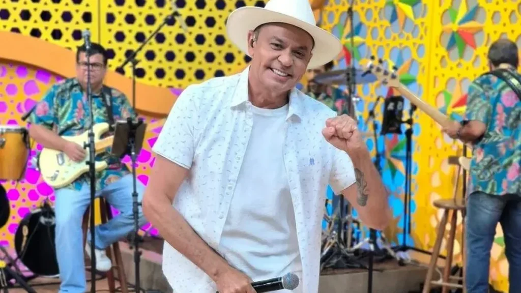 Imagem Frank Aguiar Divulgacao do artigo Frank Aguiar recebe Thamyres Nunes e Duda Stéfano no Aqui Tem Nordeste