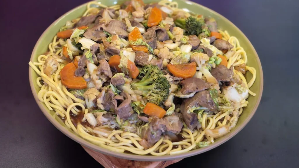 Imagem yakissoba moela sdv do artigo Yakissoba de Moela - Sabor de Vida