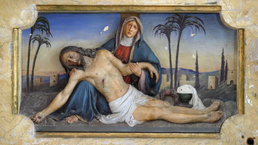 Imagem nossa senhora das dores mater dolorosa pieta do artigo Senhora das Dores, rogai por nós!