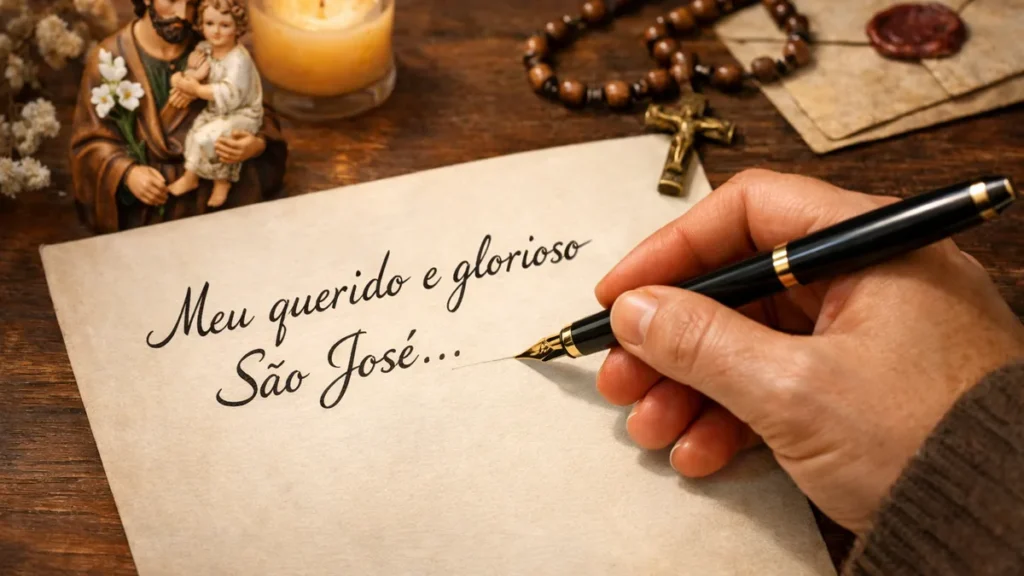 Imagem carta para sao jose do artigo Cartas a São José: conheça a origem e o sentido desta devoção