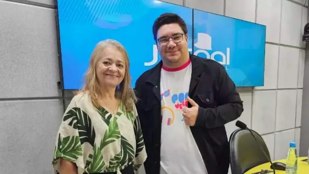 Imagem Maria Rita Sampaio no JR do artigo Contagem regressiva: falta um mês para a Festa de São Benedito