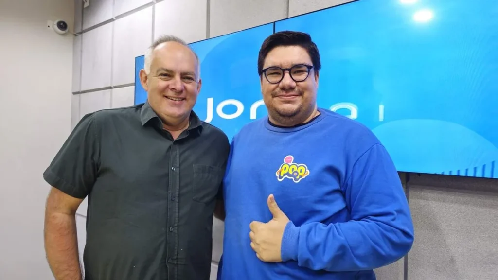 Imagem Rodrigo do Neto PL prefeito da cidade de Cunha no JR do artigo Cunha celebra aniversário com avanços e desafios para o futuro