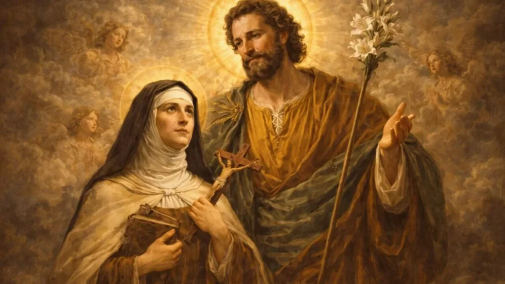 Imagem santa teresa davila e sao jose do artigo Conheça testemunhos de santos sobre a devoção a São José