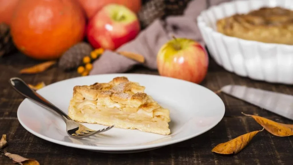 Imagem Torta de Maca do artigo Bocados para Páscoa: Torta Fácil de Maçã
