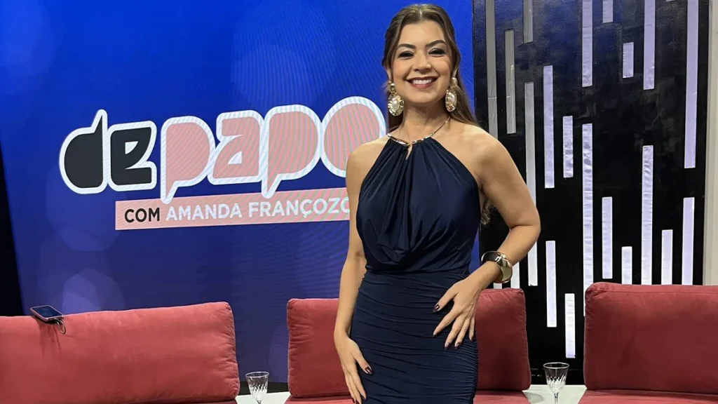 Imagem Amanda Francozo Cleyson Martins TV Aparecida 1 do artigo Amanda Françozo fala de liderança e protagonismo feminino em seu programa