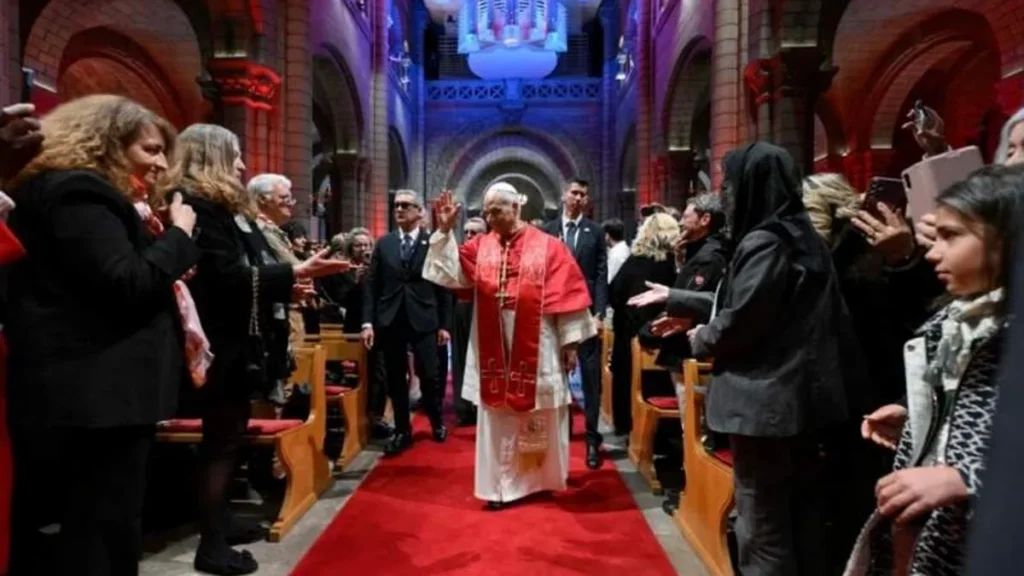 Imagem Papa em Monaco do artigo Acompanhe a segunda viagem apostólica de Leão XIV em Mônaco