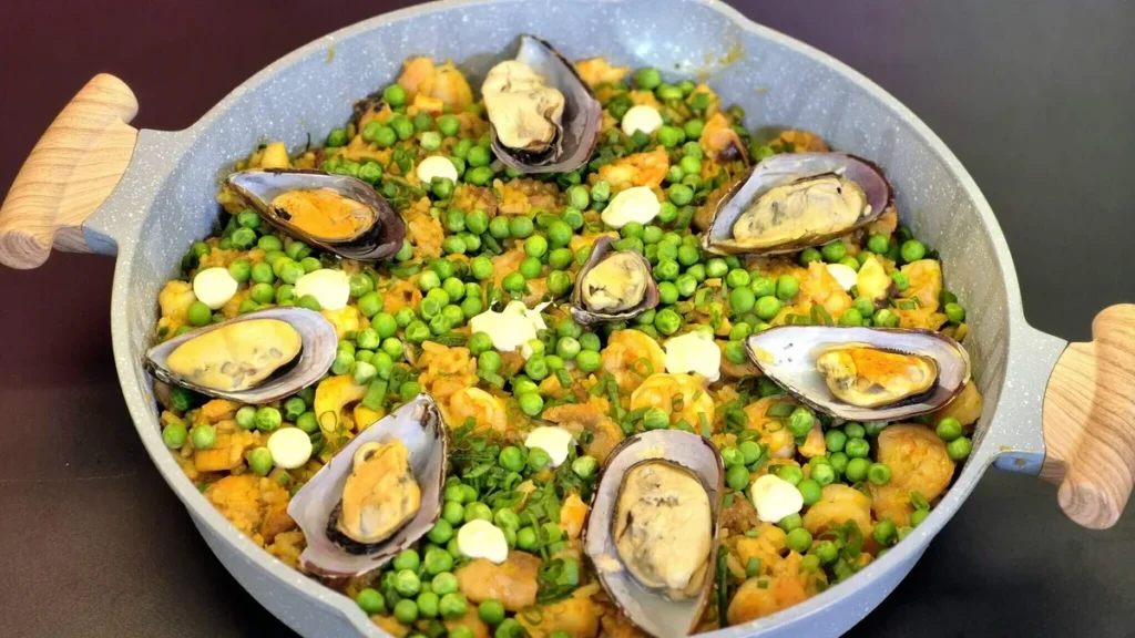 Imagem paella de frutos do mar sabor de vida comida espanhola do artigo Paella de Frutos do Mar - Sabor de Vida