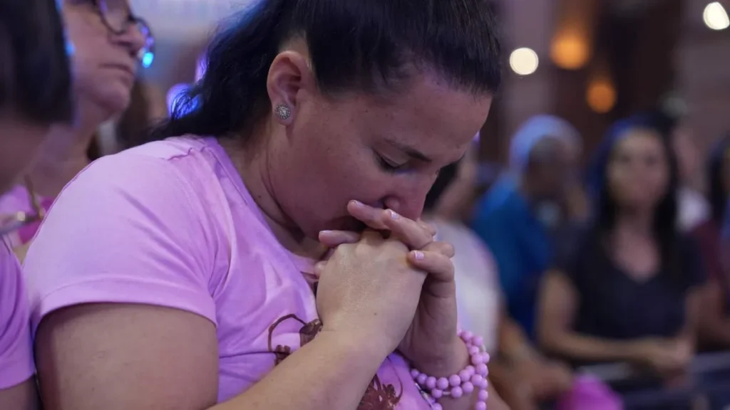Imagem Missa Solene 13 Romaria do Terco das Mulheres 2026 do artigo “Só em Deus encontramos misericórdia, cura e restauração”, diz reitor às mulheres do Terço
