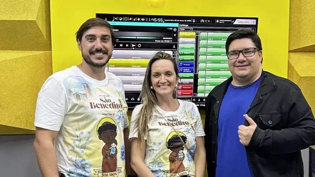 Imagem Sandro e Selma reis de Sao Benedito 2026 no Jr do artigo Menos de 15 dias: Aparecida se prepara para a Festa de São Benedito