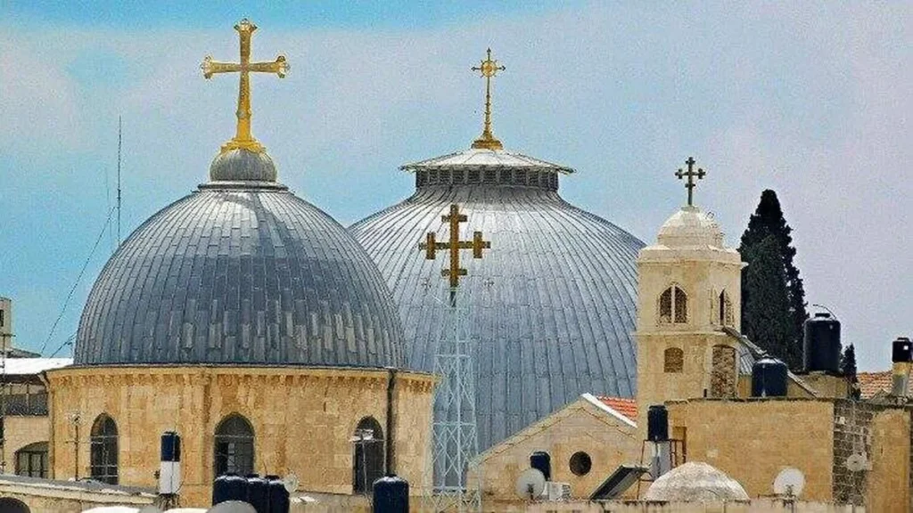 Imagem imagem da igreja do santo sepulcro do artigo Jerusalém: líderes condenam veto no Santo Sepulcro