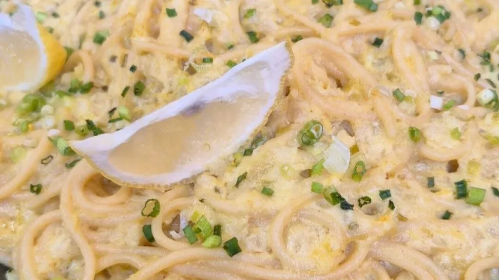 Imagem molho sicialiano macarrao do artigo Espaguete ao Molho de Limão Siciliano - Sabor de Vida