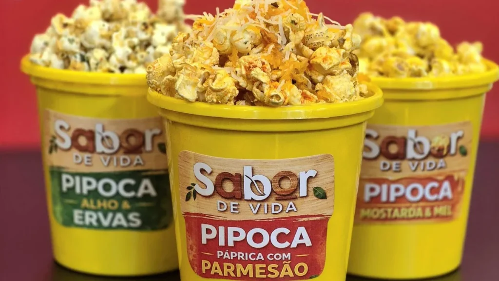 Imagem pipocas diferenciadas sabor de vida do artigo Pipocas Diferenciadas - Sabor de Vida