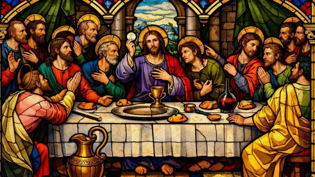 Imagem Quinta feira Santa do artigo Mergulhando no amor de Cristo, iniciemos o Tríduo Pascal