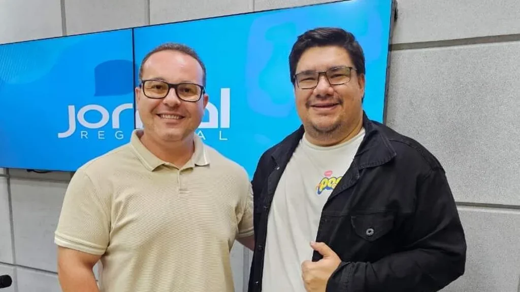 Imagem Padre Thiago Guimaraes no JR do artigo Festa de São Benedito e São Gonçalo reforça tradição e fé em Guará