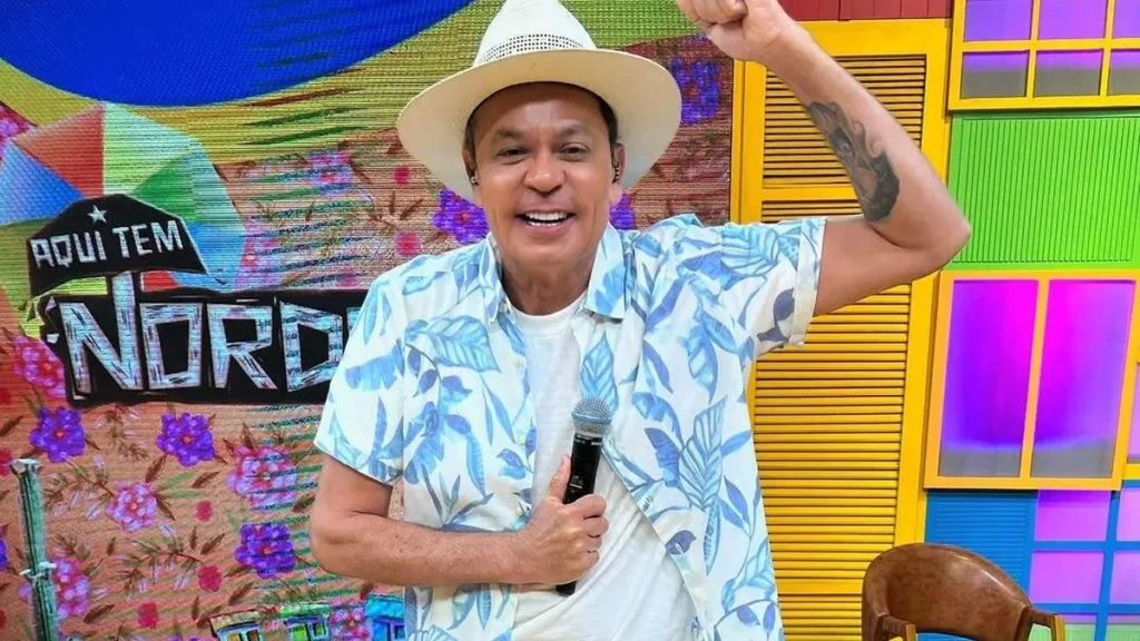 Imagem Frank Aguiar Loren Ligabo TV Aparecida do artigo William Sanfona traz seu forró católico para o Aqui Tem Nordeste