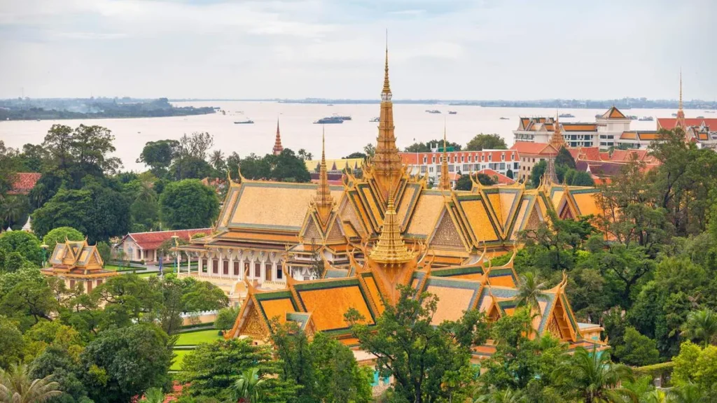 Palácio Real em Phnom Penh