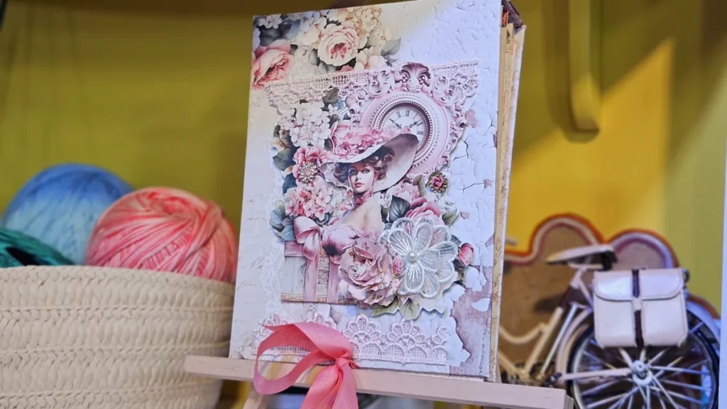 Imagem album em scrapbook faca voce mesmo do artigo Álbum Maletinha em Scrapbook - Faça Você Mesmo