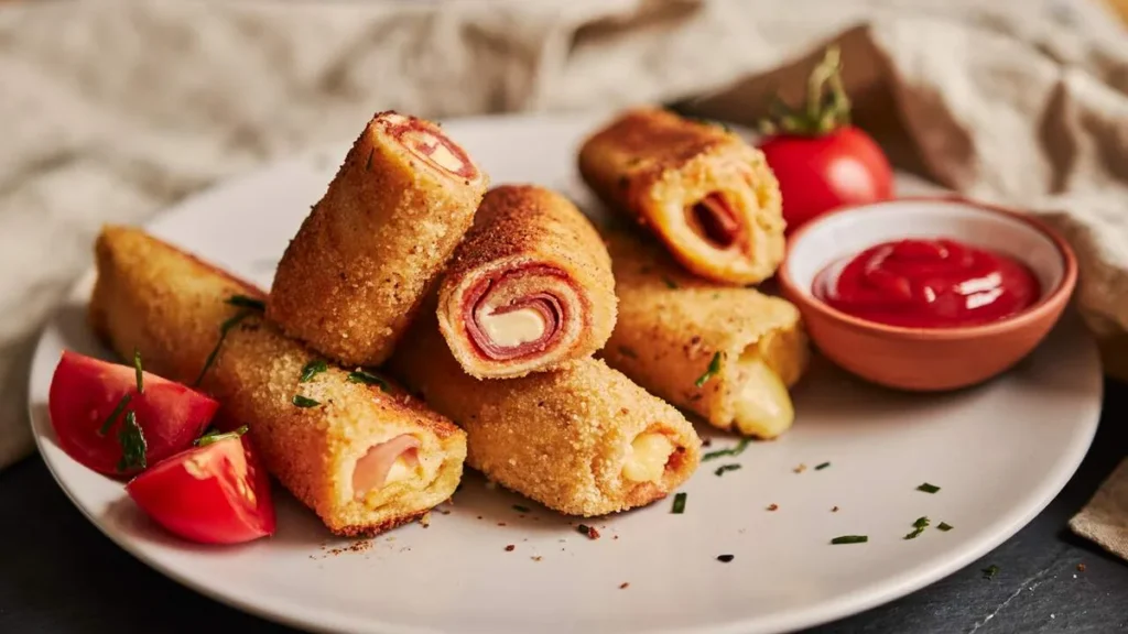 Imagem FRANGO A ROLE CROCANTE COM PRESUNTO E QUEIJO do artigo Chef no Ar: Frango a rolê crocante com Presunto e Queijo