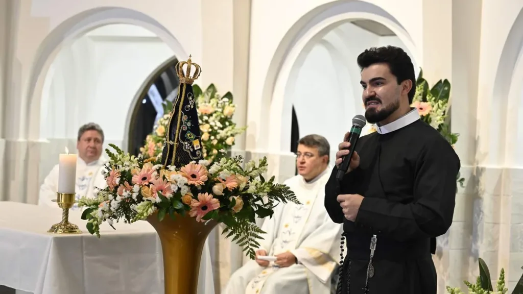 Imagem Ir. Marco Lucas do artigo Novo superior de comunidade destaca missão e serviço em Aparecida