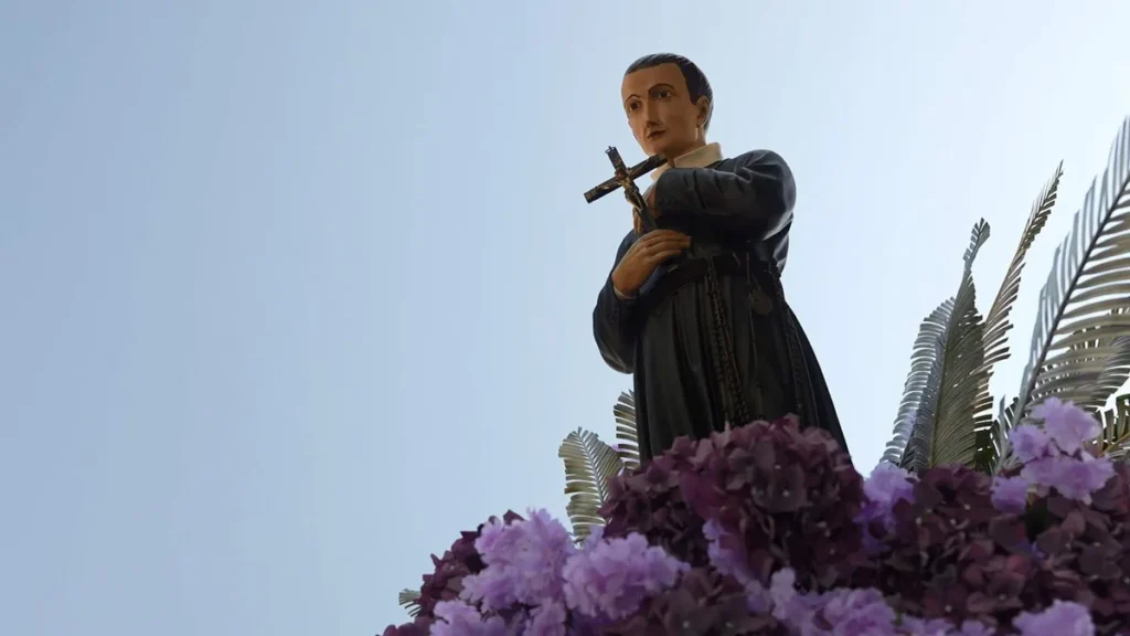 Imagem ARQ 2304 Reproducao TV Aparecida 1 Easy Resize.com do artigo Reportagem do Arquivo A destaca a história de São Geraldo Majella