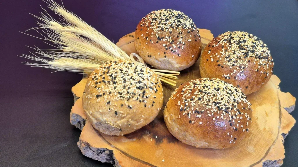 Imagem pao de hamburguer integral sabor de vida E do artigo Pão de Hambúrguer Integral - Sabor de Vida