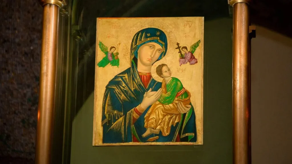 Imagem icone do Perpetuo Socorro do artigo A entrega do ícone do Perpétuo Socorro aos Redentoristas