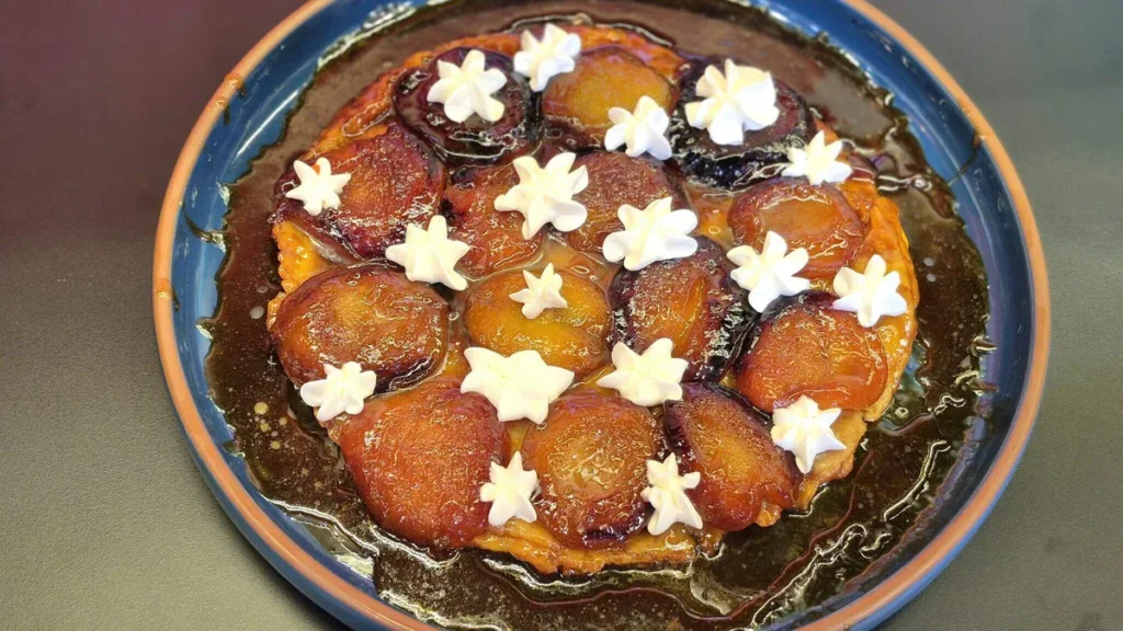 Imagem tarte tatin de pessego sabor de vida do artigo Tarte Tatin de Pêssego - Sabor de Vida