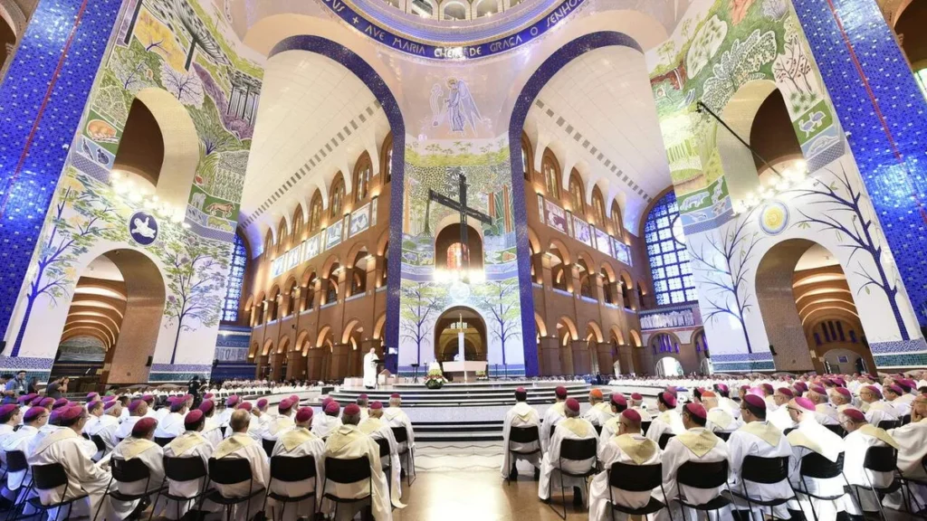 Imagem 56 Assembleia Geral da CNBB do artigo Comunhão e Missão: Igreja no Brasil inicia sua 62ª Assembleia Geral em Aparecida