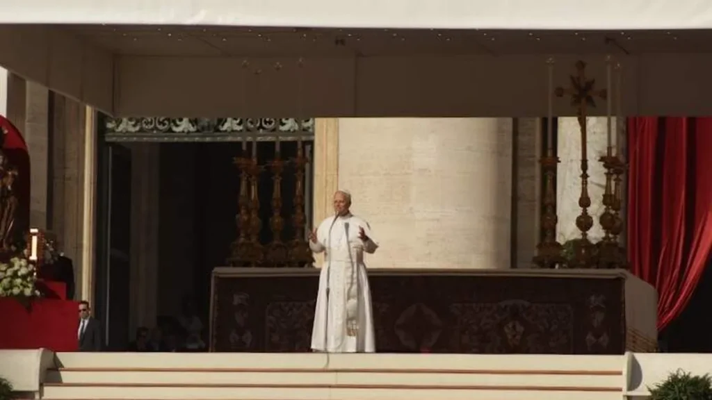 Imagem papa leao xiv discursa na praca sao pedro do artigo Nós ressuscitamos com Cristo