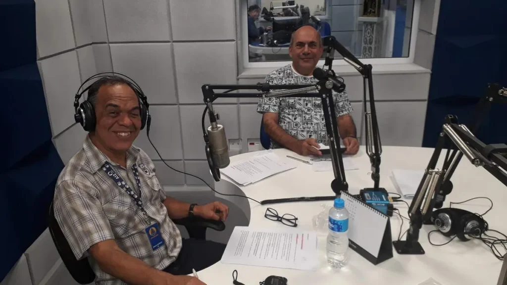 Cassiano e José Moura que junto apresentaram o Encontro DX em 2015