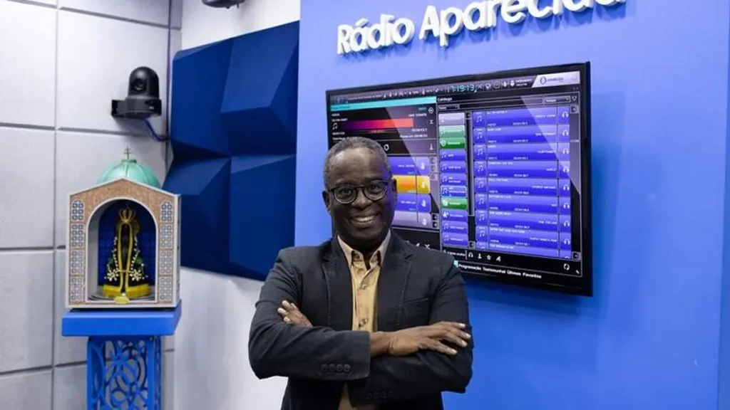 Padre Vanderlei Sousa, C.Ss.R., diretor da Rádio Aparecida