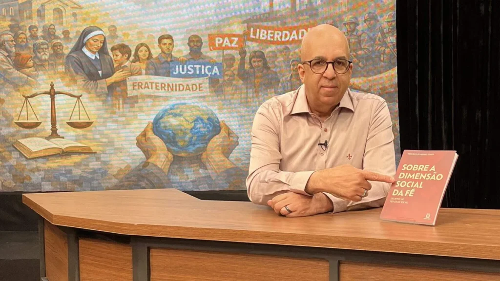 Imagem dlg pemauro marco do artigo Diálogos recebe Padre Francisco de Aquino Júnior para falar sobre a dimensão social da fé
