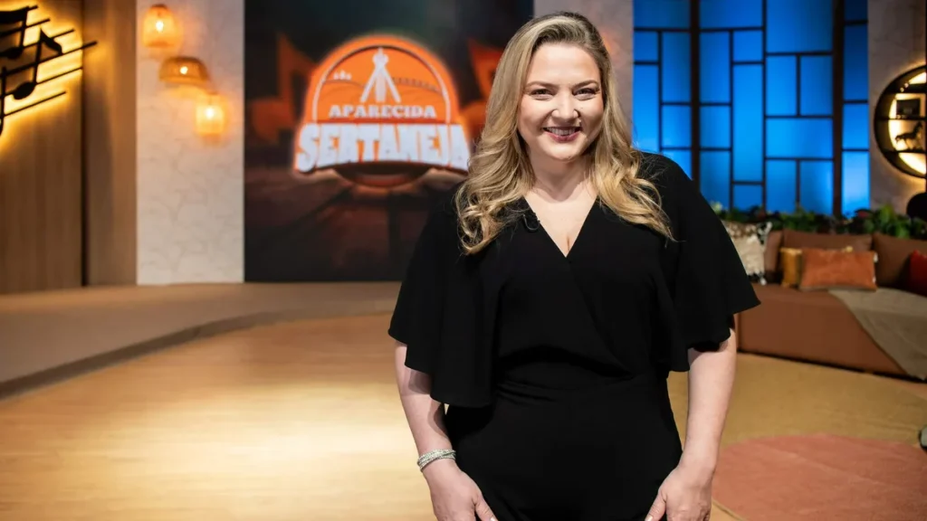Imagem Mariangela Zan Davi Barbosa TV Aparecida 1 do artigo Aparecida Sertaneja destaca os sucessos da dupla Edy Britto & Samuel