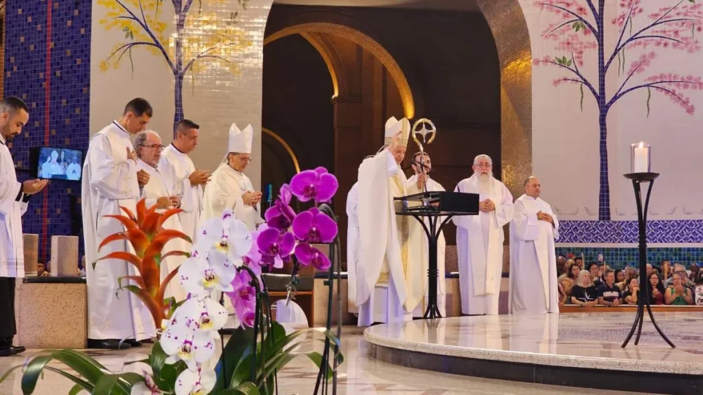 Imagem Solenidade da Ascensao do Senhor e 60 Dia Mundial das Comunicacoes Sociais do artigo Missa celebra a missão da Igreja e os desafios éticos da comunicação digital