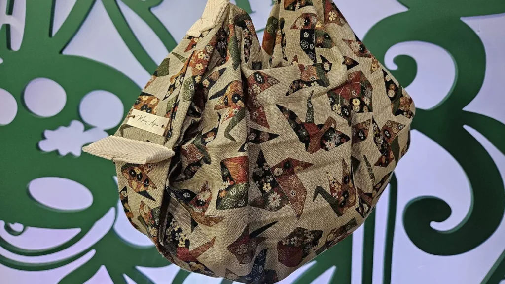 Imagem Bolsa em tecnica japonesa do artigo Bolsa Dobrável com Técnica Japonesa - Faça Você Mesmo