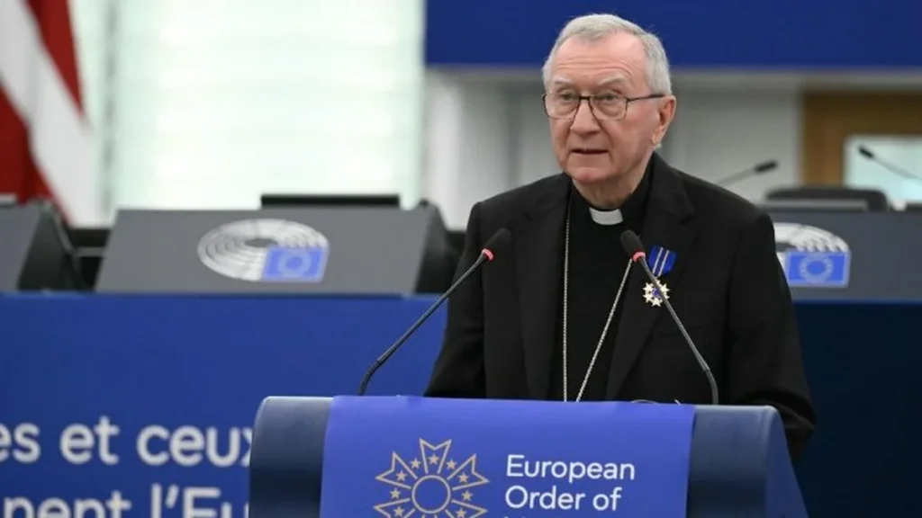 Pietro Parolin recebeu a Ordem Europeia do Mérito
