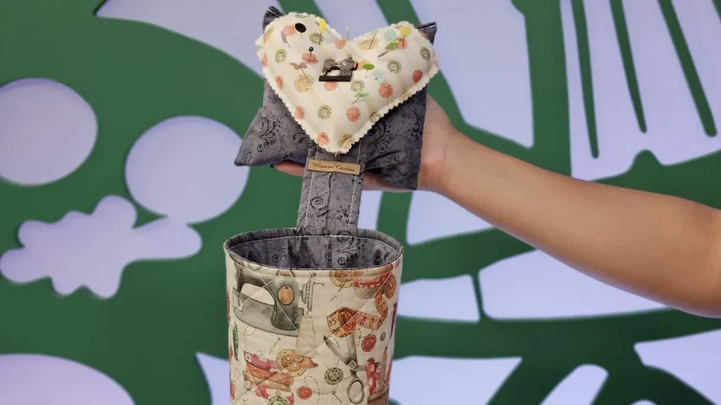 Imagem alfineteiro faca voce mesmo do artigo Alfineteiro com Lixinho - Faça Você Mesmo