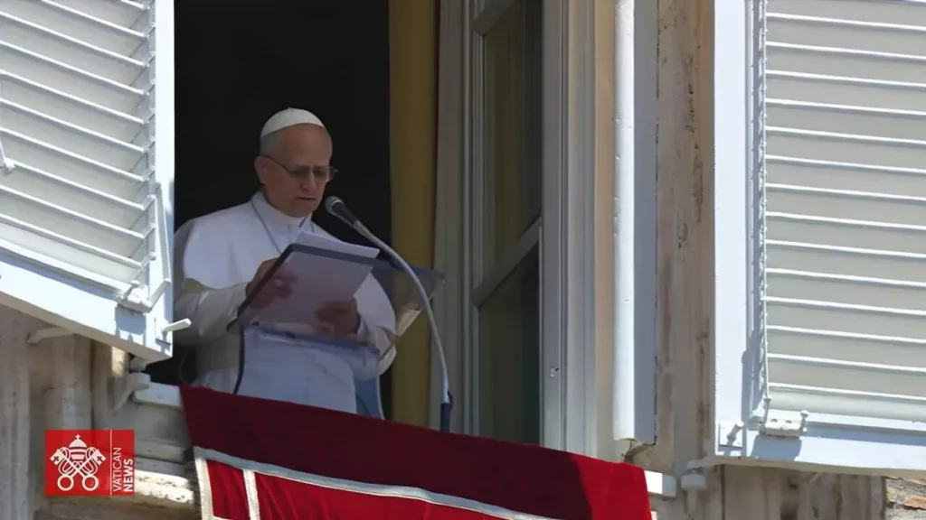 Imagem angelus de 31 de maio de 2026 do artigo Papa: a Santíssima Trindade nos ensina a vencer divisões