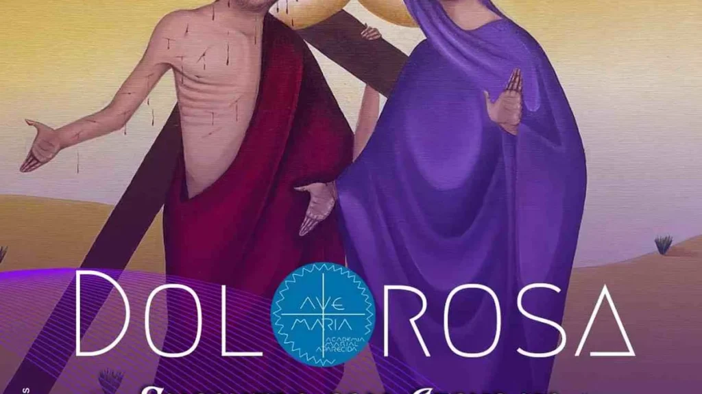 Imagem A quarta dor de Maria do artigo Quarta dor de Maria Santíssima - Encontro com Jesus no caminho do Calvário