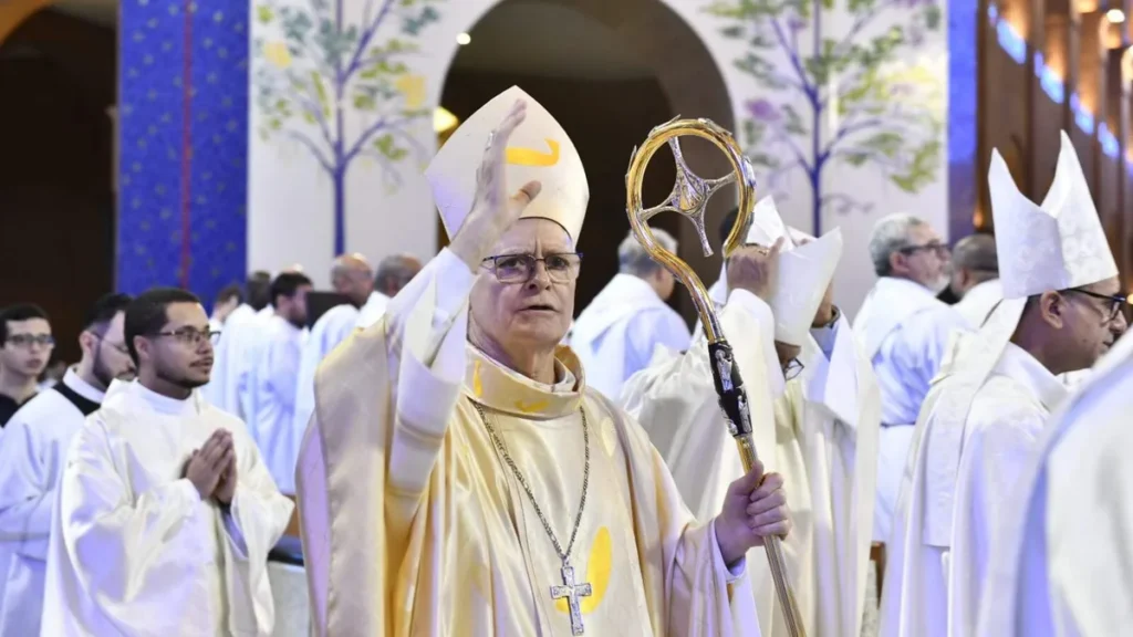 Imagem Dom Odilo na Romaria da Arquidiocese de Sao Paulo 2026 do artigo Arquidiocese de São Paulo celebra 280 anos na Casa da Mãe