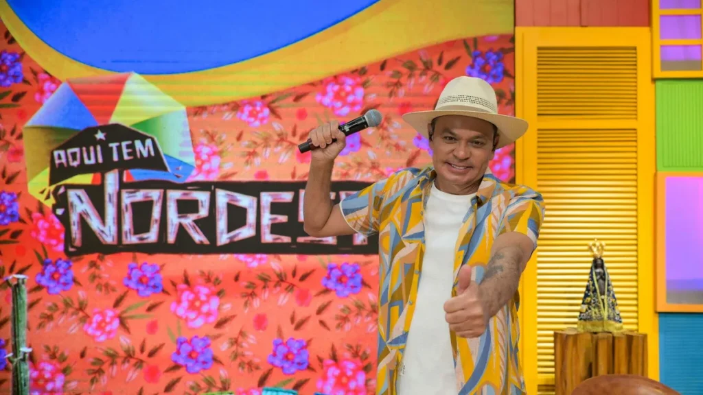 Imagem Frank Aguiar Davi Barbosa TV Aparecida do artigo Aqui Tem Nordeste celebra os 86 anos da rainha do forró, Anastácia