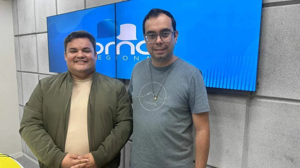 Imagem Padre Paulinho no JR falando sobre a Festa do povo de Deus do artigo Em clima de celebração, Festa do Povo de Deus completa 20 anos
